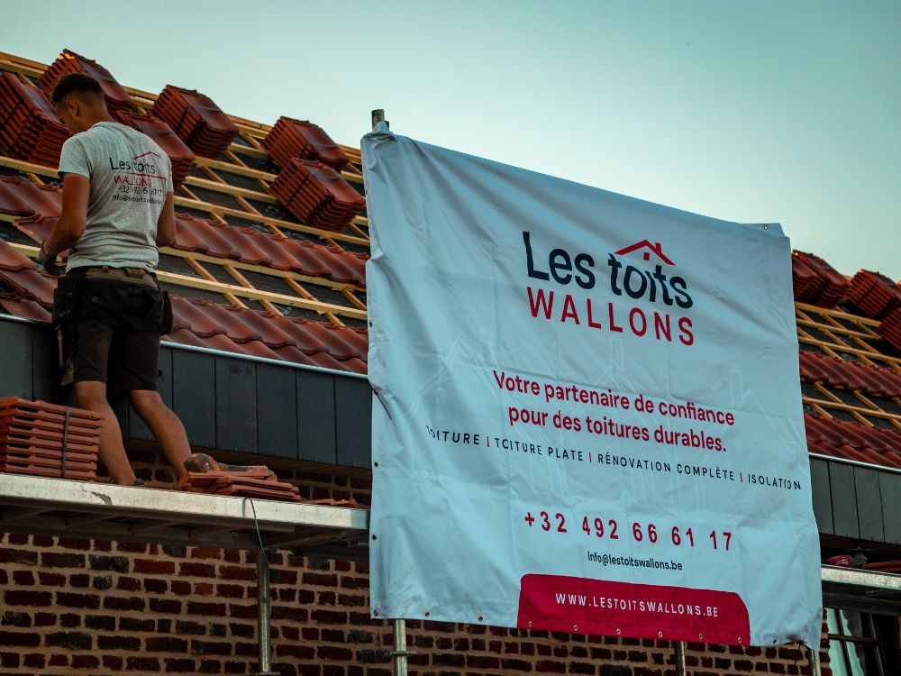Toiture inclinée Wavre